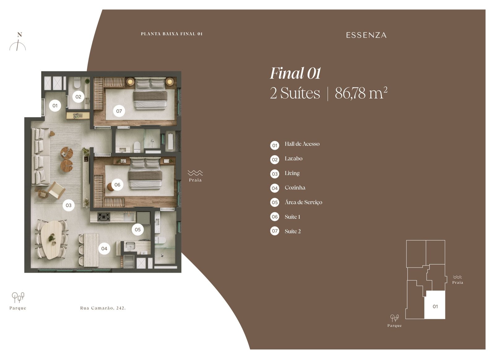Planta do Final 01 — Essenza